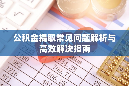 创业公积金提取常见问题解析与高效解决指南