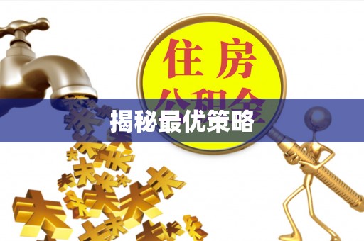 创业揭秘最优策略