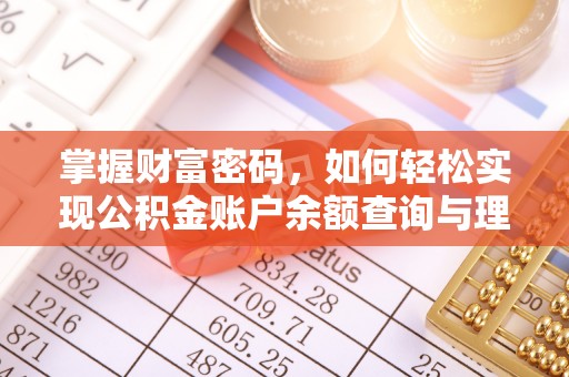 创业掌握财富密码，如何轻松实现公积金账户余额查询与理财规划