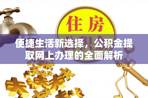 创业便捷生活新选择，公积金提取网上办理的全面解析