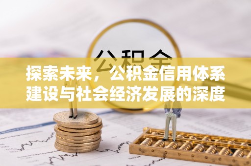 创业探索未来，公积金信用体系建设与社会经济发展的深度融合