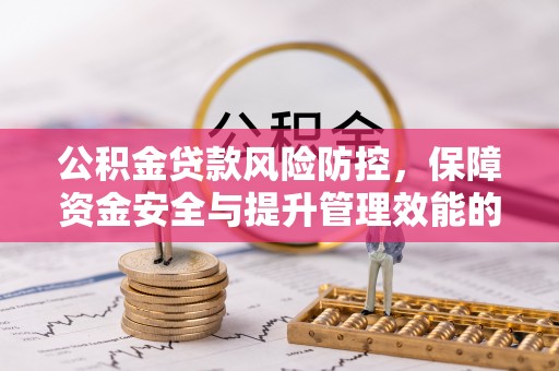 创业公积金贷款风险防控，保障资金安全与提升管理效能的多维度探索