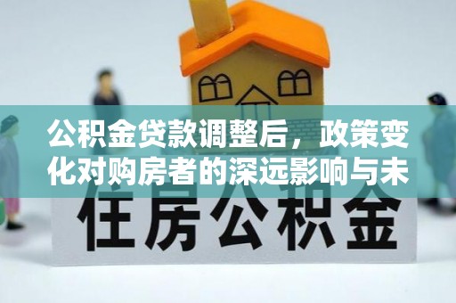 创业公积金贷款调整后，政策变化对购房者的深远影响与未来趋势分析