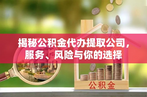 创业揭秘公积金代办提取公司，服务、风险与你的选择