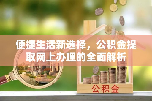 创业便捷生活新选择，公积金提取网上办理的全面解析