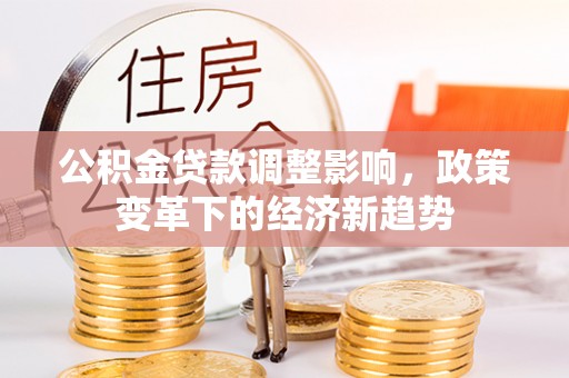 创业公积金贷款调整影响，政策变革下的经济新趋势