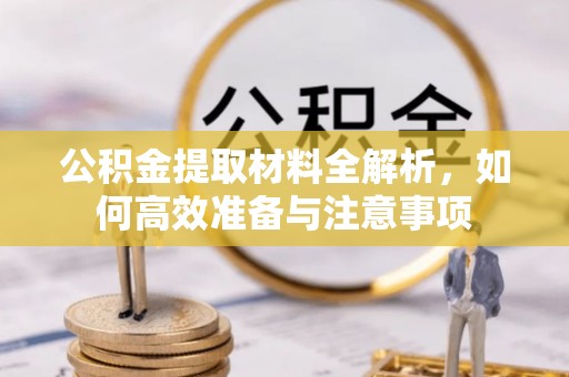 创业公积金提取材料全解析，如何高效准备与注意事项