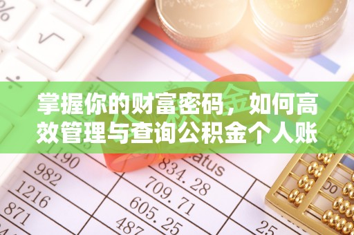 创业掌握你的财富密码，如何高效管理与查询公积金个人账户信息