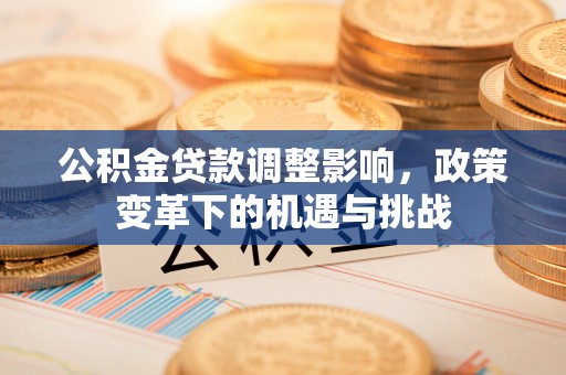 创业公积金贷款调整影响，政策变革下的机遇与挑战