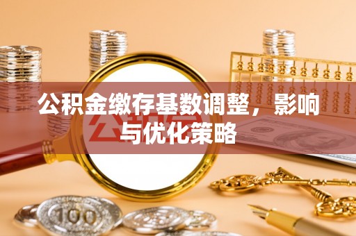 创业公积金缴存基数调整，影响与优化策略