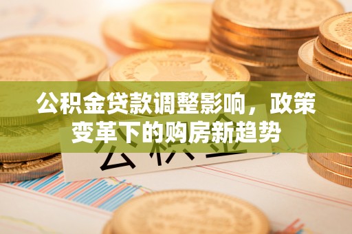 创业公积金贷款调整影响，政策变革下的购房新趋势