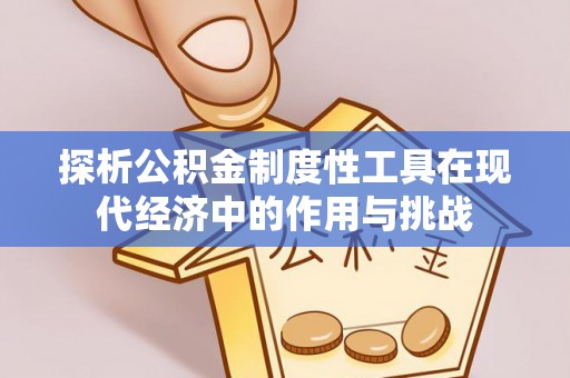 创业探析公积金制度性工具在现代经济中的作用与挑战