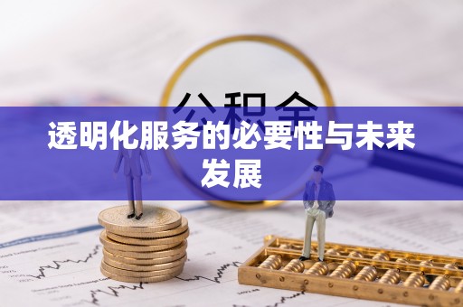创业透明化服务的必要性与未来发展