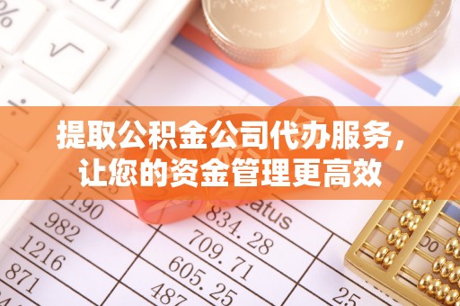 创业提取公积金公司代办服务，让您的资金管理更高效