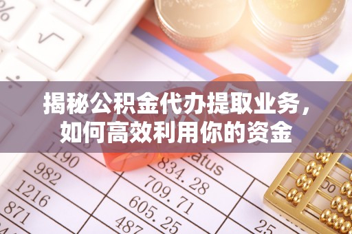 创业揭秘公积金代办提取业务，如何高效利用你的资金