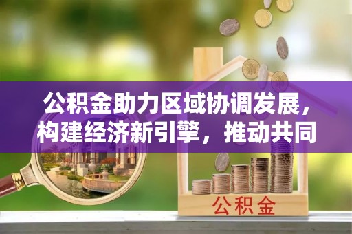 创业公积金助力区域协调发展，构建经济新引擎，推动共同富裕
